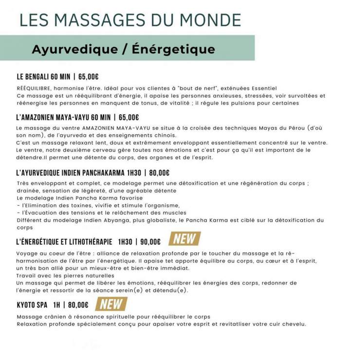 Nos brochure en soins Clermont Ferrand