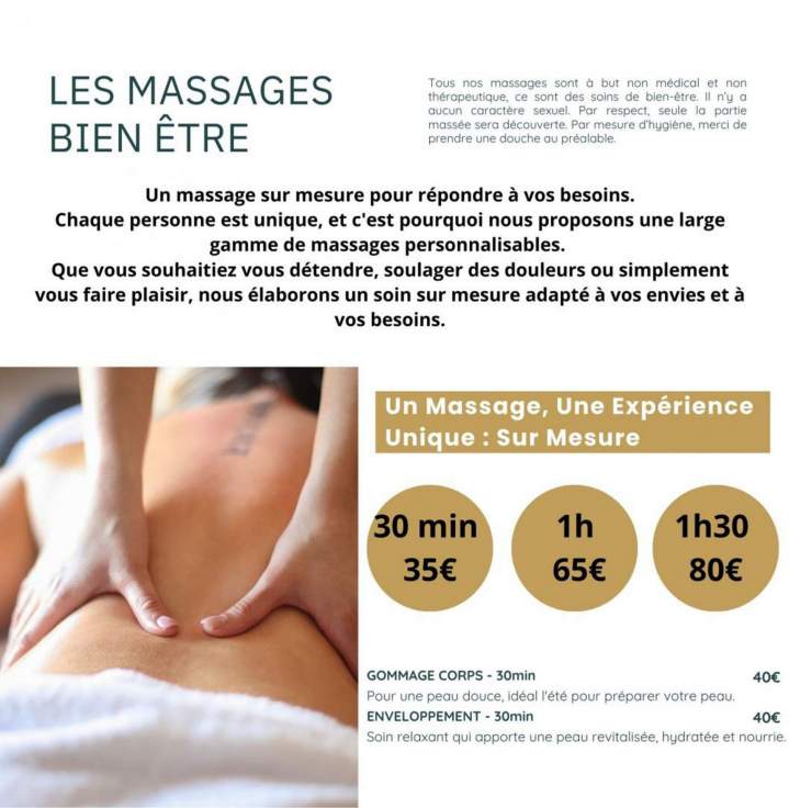 Nos brochure en soins de visages Clermont Ferrand