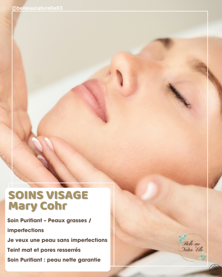 soin visage purifiant peau grasse clermont ferrand marycohr